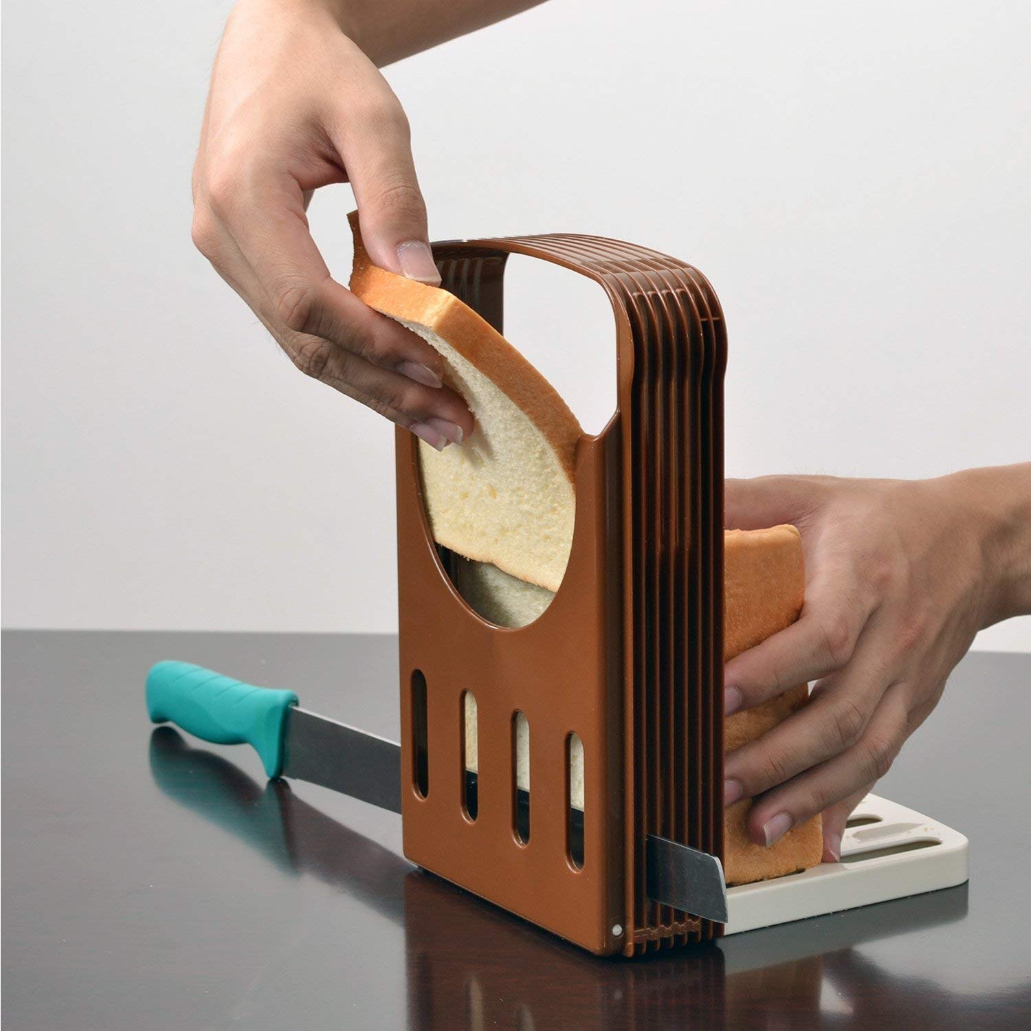 Buy TAFFY Adjustable handhold Practical Bread Cutter Loaf Tort Slicing