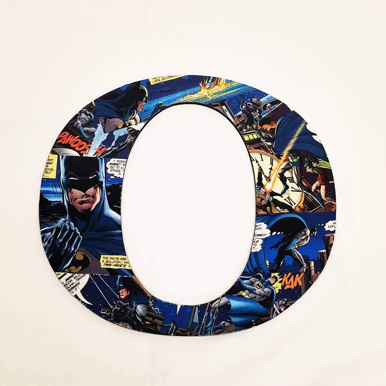 Amazon Com 9 5 Inch Batman Letters Custom Wall Letters Wood