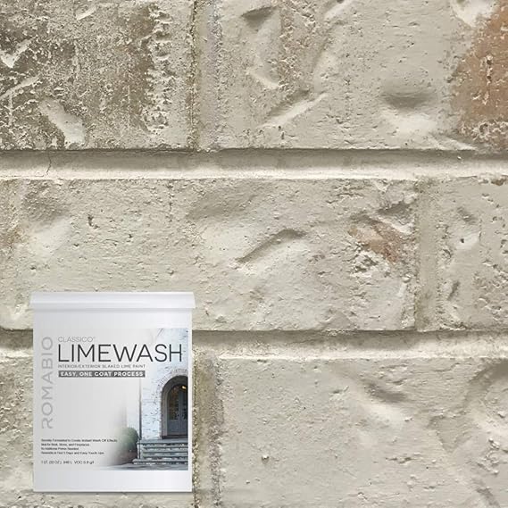 Romabio Classico Limewash Interior/Exterior Paint, Italian