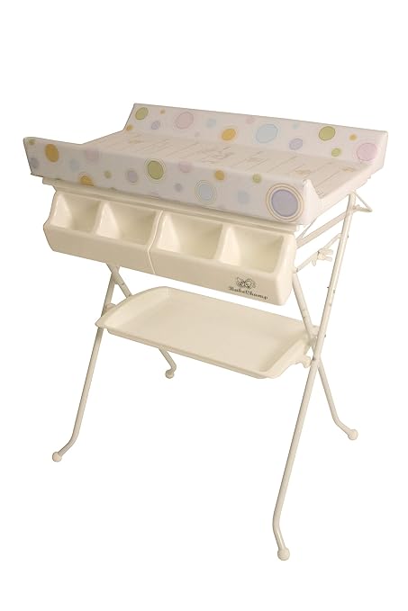 baby changing station with bath