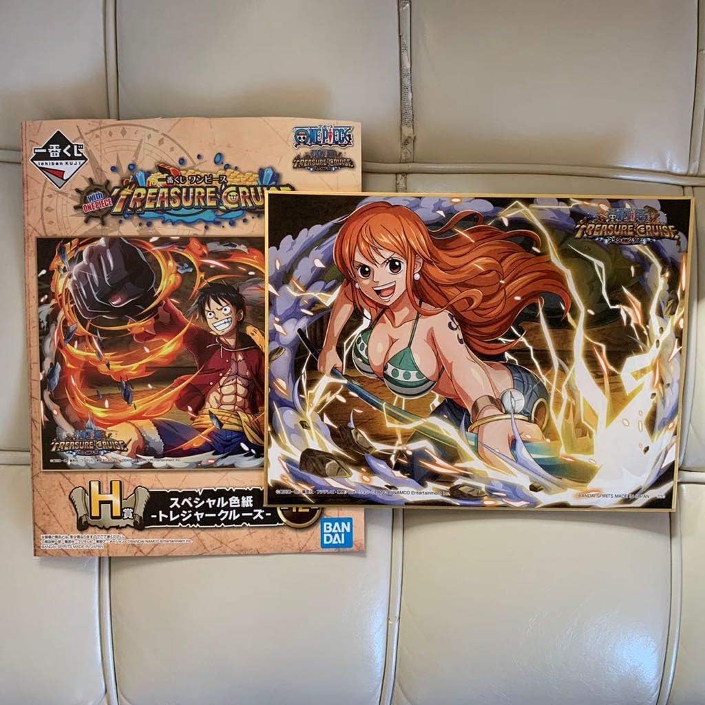 Amazon 新品未開封 一番くじ ワンピース Treasure Cruise B賞 ナミ トレジャークルーズ フィギュア 色紙 ボード トレクル フィギュア ドール 通販