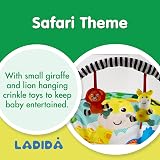 LADIDA Baby Bouncer Safari Theme with Music and Vibration view 3
