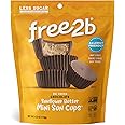 Free2b Sunflower Butter Mini Sun Cups, Safe for School and Allergy Friendly - Gluten-Free, Dairy-Free, Nut-Free, and Soy-Free - Chocolate, 4.2 oz Resealable Bag (Pack of 1)
