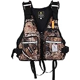 JKSPORTS Fishing Vest Safety Life Jacket for Swimming Sailing Boating Kayak Floating Multifunction for Men and Women Vest/Kayak