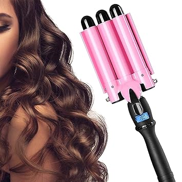 Amazon Com 3 Barrel Curling Iron Wand Triple Barrel Curling Iron