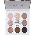 Morphe Rich & Foiled Artistry Palette - Foil-Effect Smokey Eyeshadow Palette with Matte, Shimmer & Foil Finishes - Rose, Brown & Silver Eyeshadow with Luminous Payoff - Going Platinum (0.35 oz)