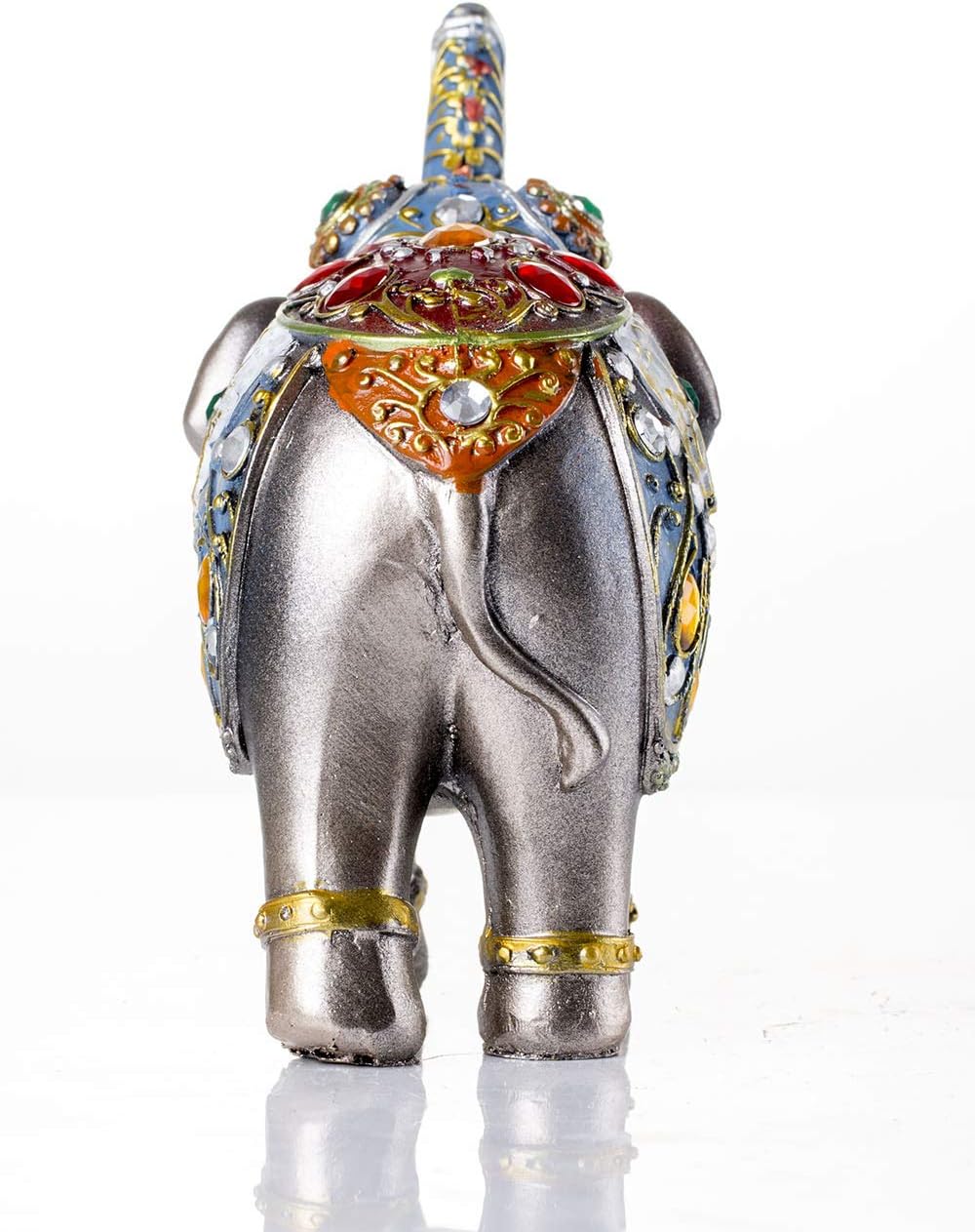 Coleccionables Figura decorativa de elefante de polirresina HOMERRY