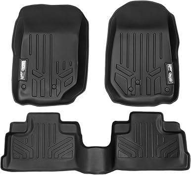 Amazon Com Maxliner Floor Mats 2 Row Liner Set Black For 2007