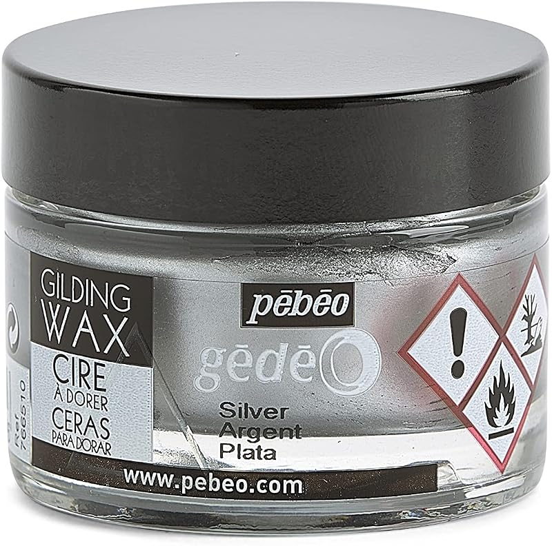 Gedeo 766510 Gilding Wax Silver 30 ml by Pebeo