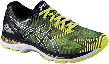 Amazon Co Jp Asics アシックス ゲルニンバス 19 スーパーワイド メンズ ランニングシューズ マラソン ジョギング Tjg753 9007ブラック イエロー 28 5 スポーツ アウトドア