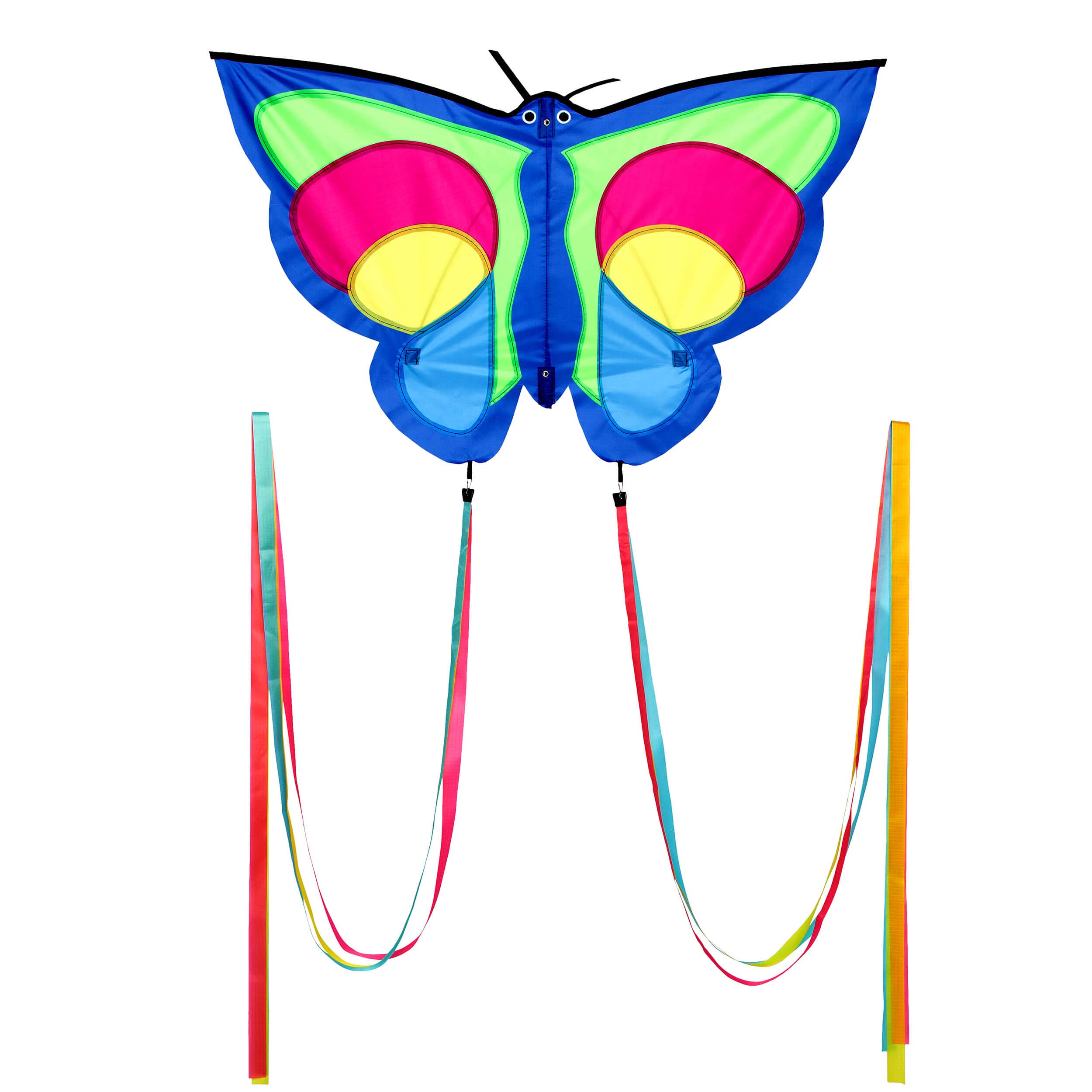 Wolkenstürmer Butterfly Polyester Kite, Children from 3 years, Multicolor, 92 cm x 55cm