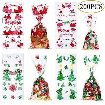 bolsas celofan transparente decoradas