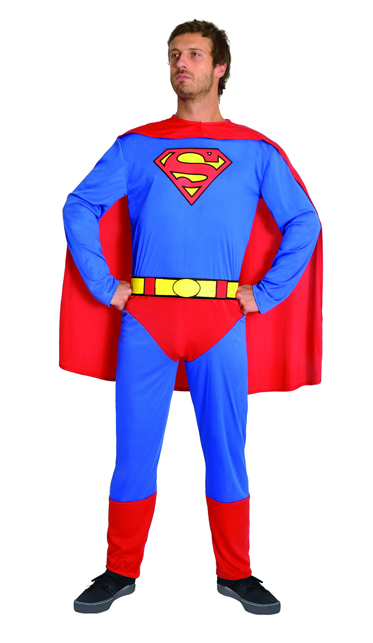 Superman costume disguise adult official DC Comics (Size L)