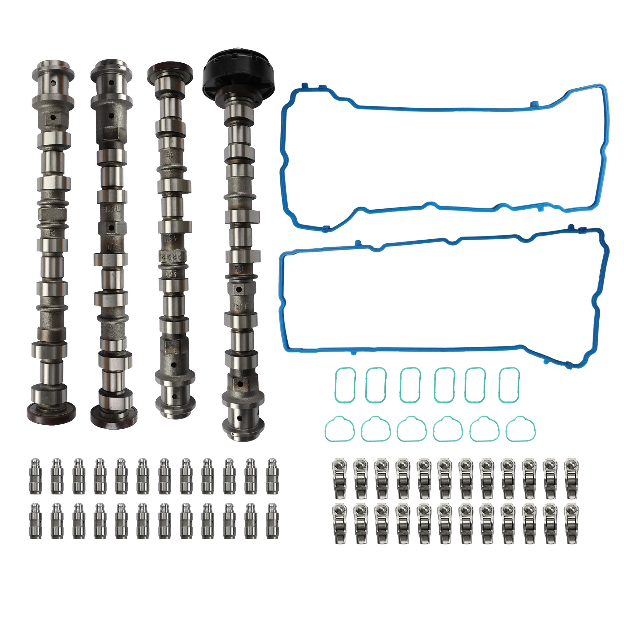 Photo 1 of Engine Camshafts Rocker Arms Lifters Kit Fit For Jeep Chrysler 200 300 Grand Cherokee Dodge Charger Durango Challenger Wrangler Ram 1500 2011-2016 3.6L V6 Pentastar 5184377AG 5184379AG 5184380AG