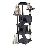 FDW Cat Tree Tower 62in Multi-Level Durable Cat