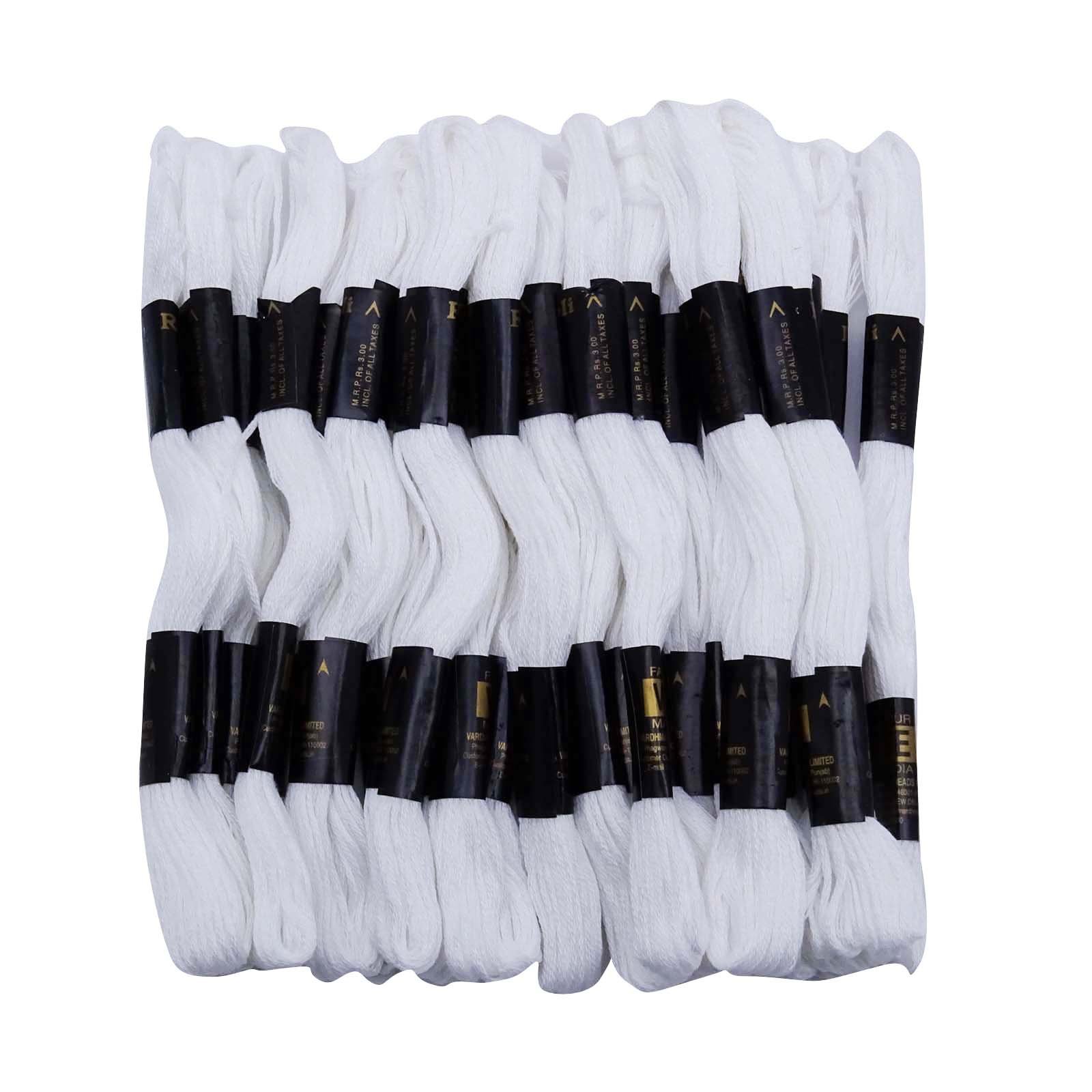 25 Pcs Pack Cotton Sewing Skeins Stitch Embroidery Thread Knitting Floss