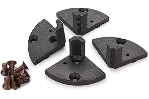 Oneway #1 Spigot Profiled Jaw Set for Stronghold Chuck – Black Oxide Finish