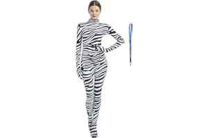 Full Bodysuit Include Zipper Helper Womens Costume Without Hood Spandex Zentai Unitard Body Suit