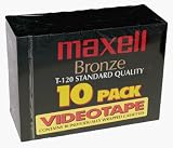 Maxell Bronze T-120 VHS (10-Pack)