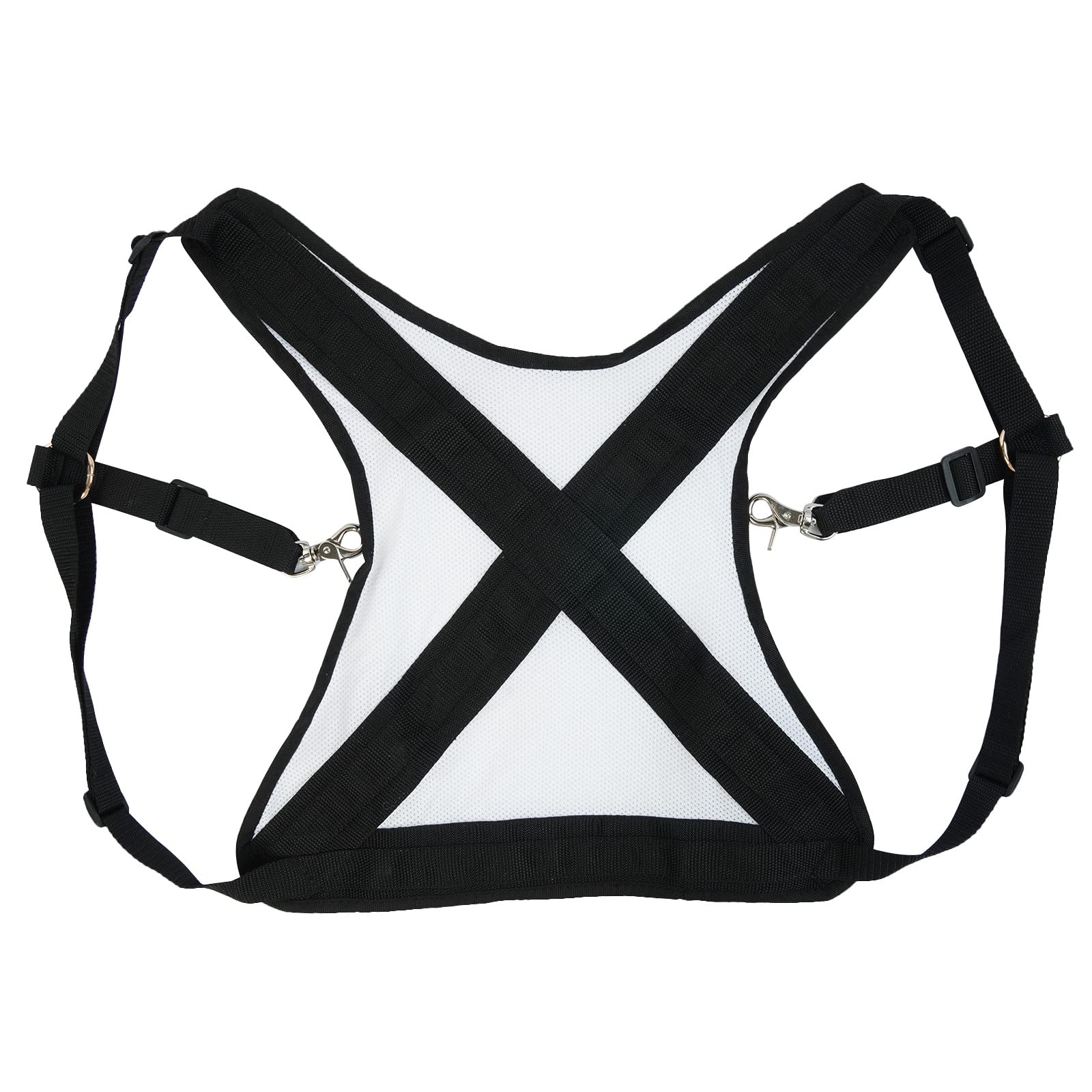 Photo 1 of PUMYPOREITY Fishing Shoulder Back Harness, Adjustable Sea Fishing Rod Holder Vest, Offshore Stand Up Fishing Fighting Belt, Distribute Load, Prevent Sprain, Boat Fishing Shoulder Vest Harness,Black
