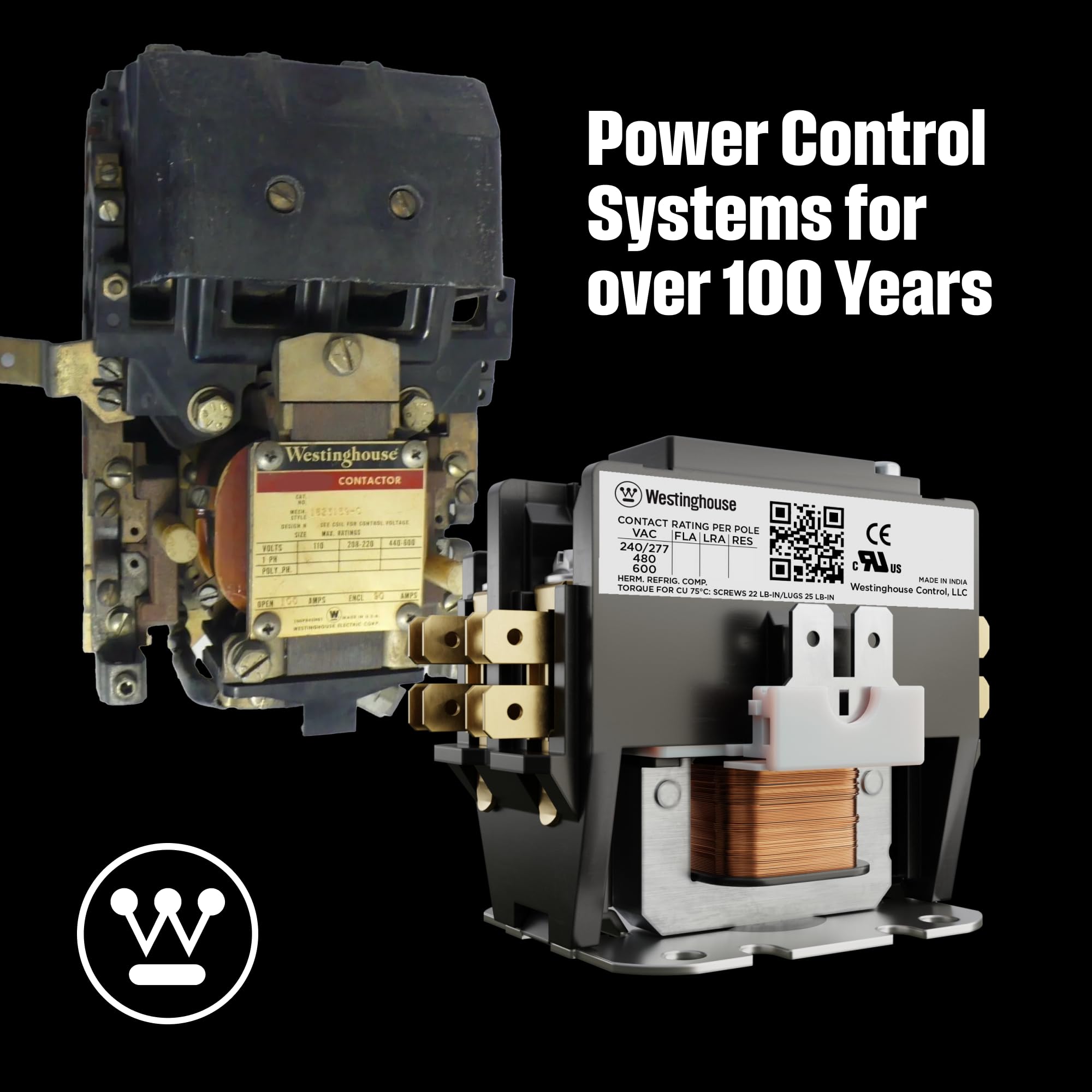 Mua Westinghouse AC Contactor, 1 Pole, 40 Amp, 24V Coil, Line Lugs ...