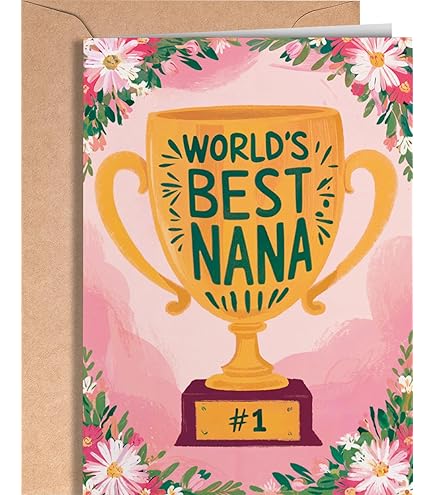 Amazon.com : Spercy Funny Mothers Day Card for Nana, Banana Pun
