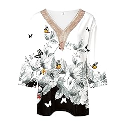 Cheifay Tank Tops Women with Pocket 3/4 Sleeve