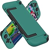COMCOOL Dockable Case for Nintendo Switch 2 2025 - [Military Grade Drop Protection] Slim Shockproof with Anti-Fingerprint Switch 2 Protective Cover - Midgreen