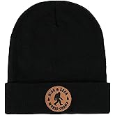 beautype Bigfoot Gifts Sasquatch Beanie for Men and Women Winter Outdoor Big Foot Hat Cap