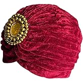 DECOU Twist Pleated Hair Wrap Stretch Turban 0545