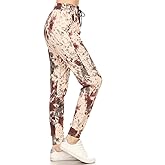 Leggings Depot Women's Jogger Track Cuff Sweatpants with Pockets for Yoga, Workout