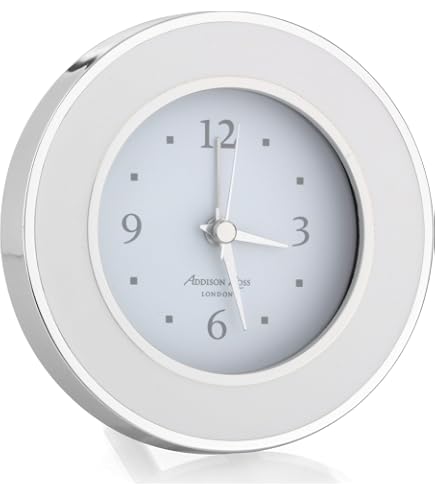 Amazon.com: Addison Ross Battery Alarm Clock – Silent Sweep