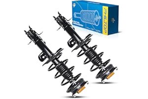 PHILTOP Front Complete Struts Shock Absorber Compatible with 2014-2019 Sentra 1.8L, Struts with Coil Spring Assemblies #OE 172947/172948, 2 Packs