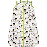 LollyBanks Baby Sleep Sack, 100% Cotton Wearable Blanket 2-Way Zipper Sleep Sacks