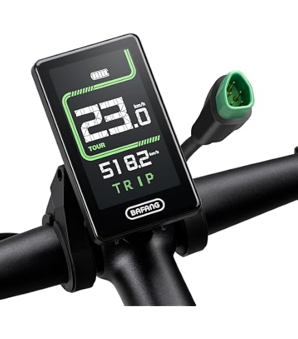 fischer e bike display lcd 1300 DPC188 E-Bike Color Bicycle Cycling Computer Waterproof with Type-C Charger Port for Bafang BBS0102 G340 G320 M510 M560 M820 M400 M620 Mid-Drive Motor 5 Pin Electric Speedometer Sommer Uharbour Digitaler Drehmomentschlüssel 3/8 Farbe:Schwarz/Schwarze Tasche weißes Logo Lecyclo.com