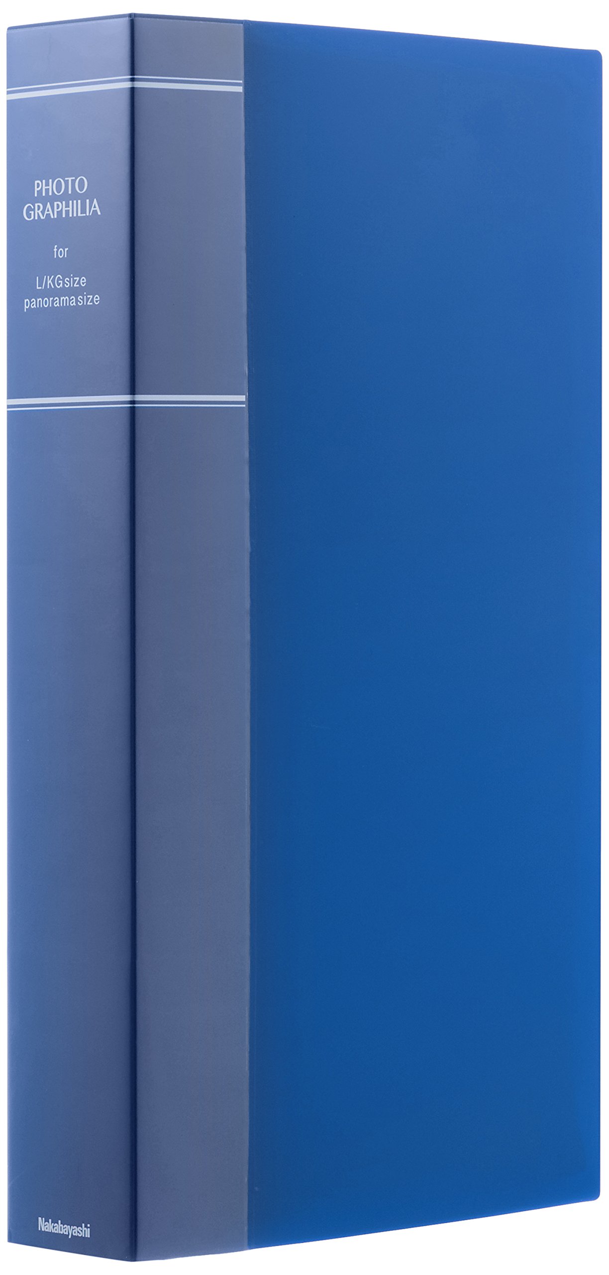 ナカバヤシ アルバム フォトグラフィリア L判 360枚 3段 ブルー PHL-1036-B商品画像