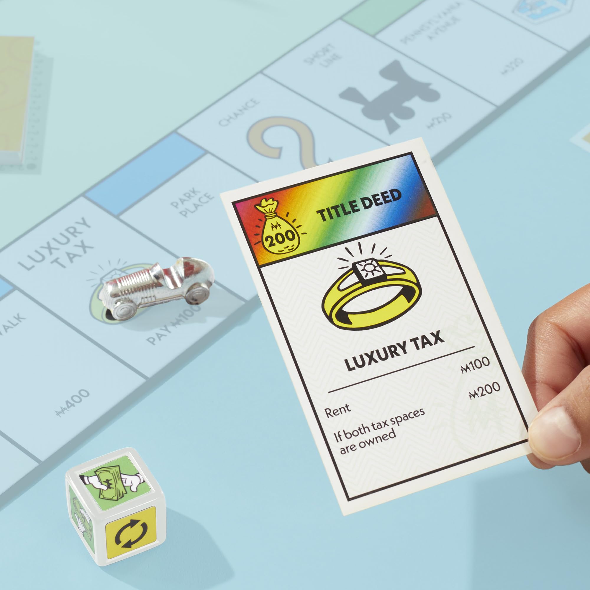 Monopoly Buy Everything Expansion | Add More Fun to Classic Monopoly Game and Play Faster | Ages 8+ | 2-6 Players | 40 Mins. | Family Board Games