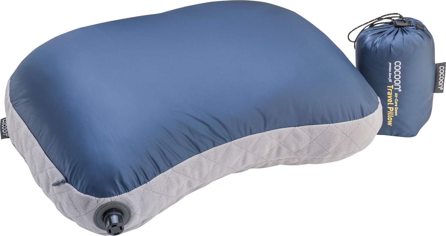 Cocoon Air Core Down Travel Pillow Dark Indigo Grey 2020 Amazon