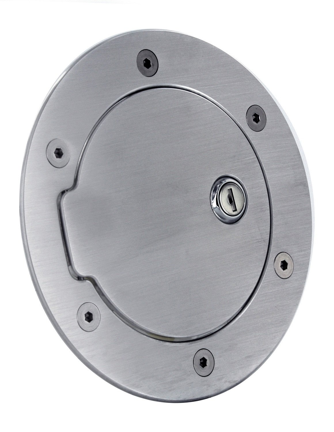 All Sales 6041 Billet Aluminum Fuel Door Gas Tank Doors Automotive