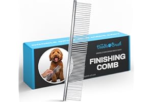 The Doodle Brush Dog Combs for Grooming - Metal Comb For Dogs, Golden Doodle, Poodle Comb, Doodle Dog Grooming Comb Great for