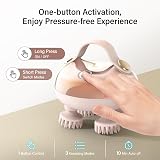 arboleaf Electric Scalp Massager Waterproof Head Massager with 8 Silicone Heads view 5
