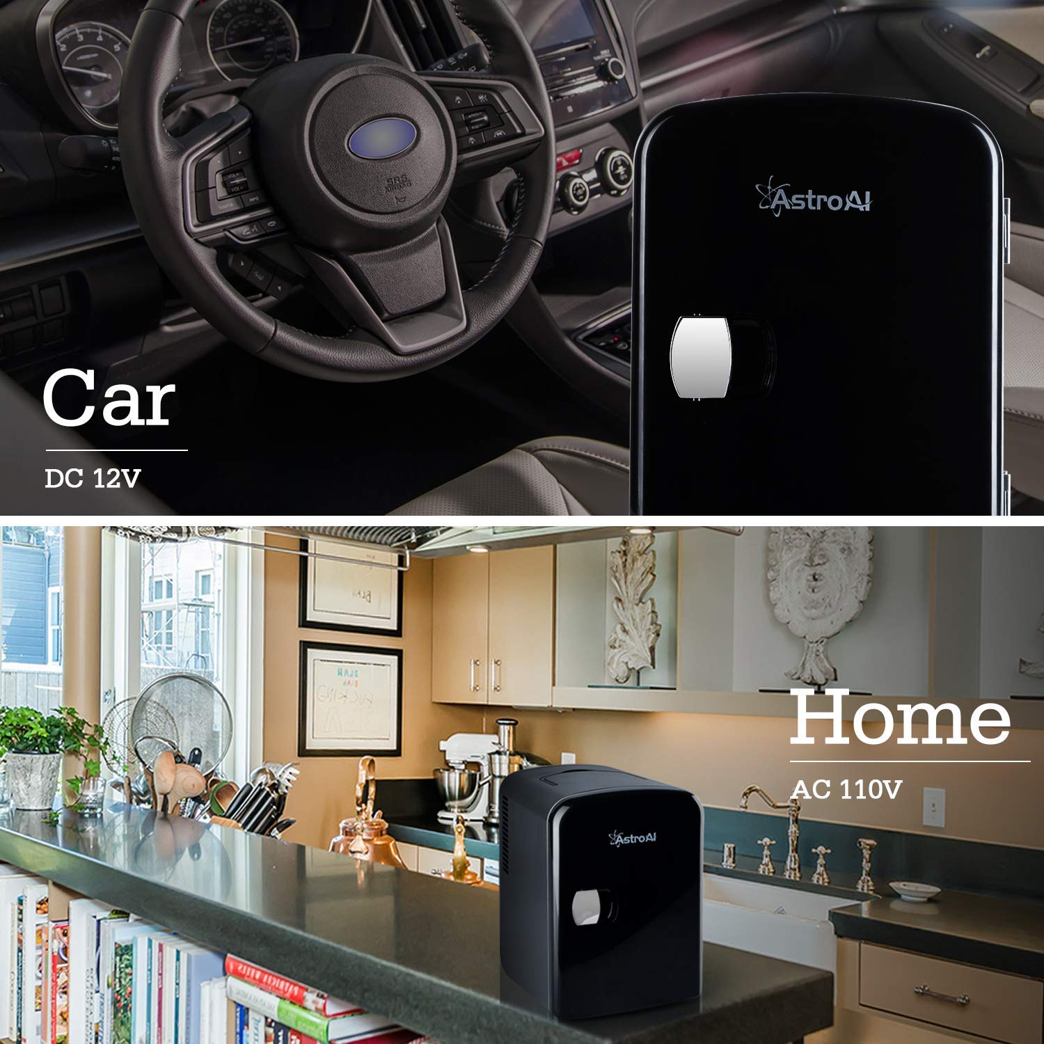 AstroAI - Mini nevera portátil (cerámica): Amazon.es: Grandes ...