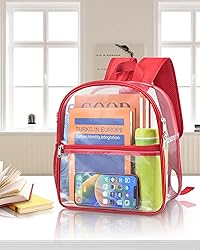 Paxiland Clear Backpack Stadium Approved 12×12×6