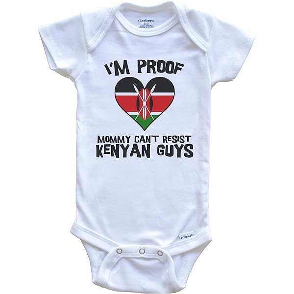 Puerto Rico Flag Heart Baby Bodysuit - "I'm Proof Mommy Can't Resist Puerto Rican Guys" Onesie