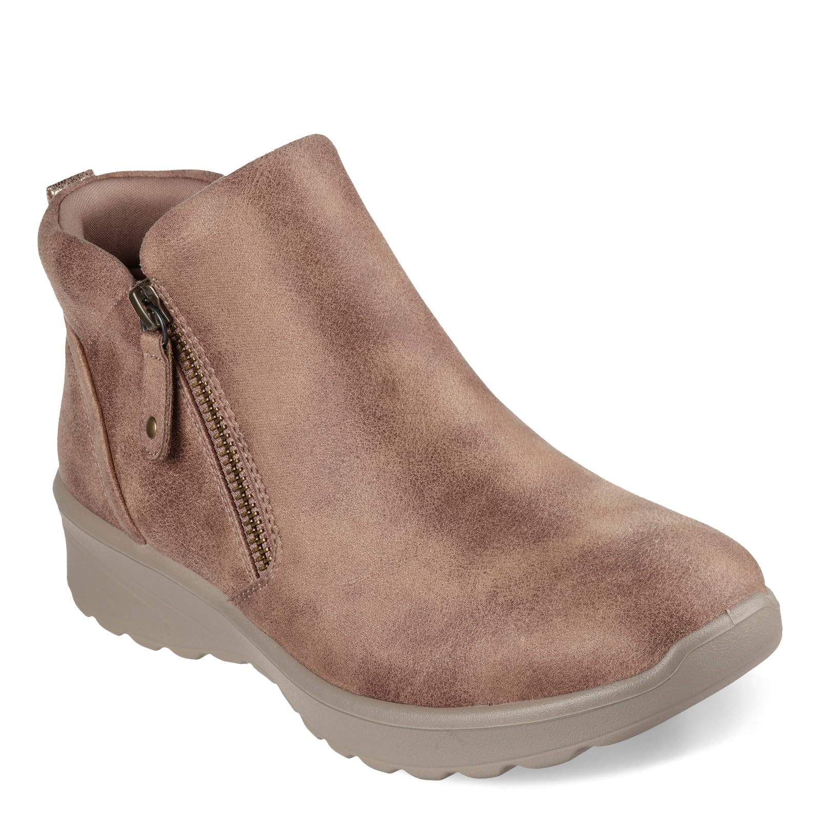 Skechers Women’s Lovely Vibe – Fall In Bloom, Mushroom, 8.5