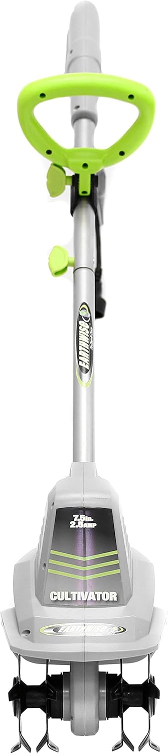 Earthwise TC70025 7.5-Inch 2.5-Amp Corded Electric Tiller/Cultivator, Grey : Garden & Outdoor