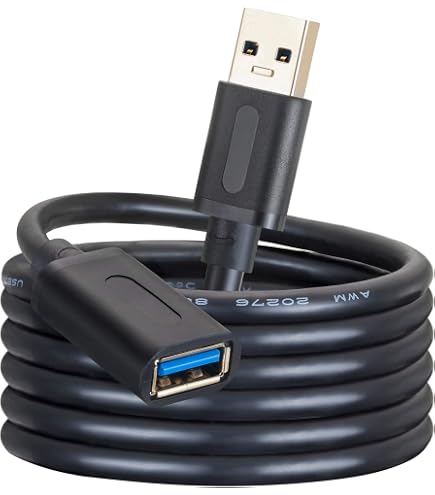 IMBAPrice 10 Foot USB 2.0 Extension Cable - Gold Plated A Male To Female Extender