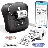 Phomemo Label Maker,M220 Label Printer,3 Inch Bluetooth Thermal Label Maker Machine with 7900+ Icons,1900+ Templates,550+ Fon