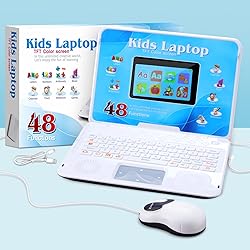 Kids Laptop, Color Screen Educational Laptop with