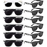 Dwenarry 6/12 Pack Bachelorette Sunglasses Bridesmaid Bride Tribe Sunglasses Party Supplies Wedding Party Favors